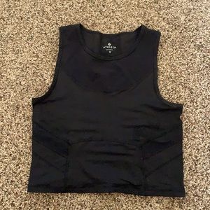 Athleta Mesh Cropped Tank